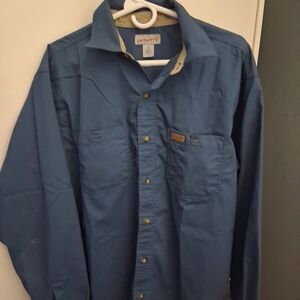 Carhartt Dark Blue Utility Button Up